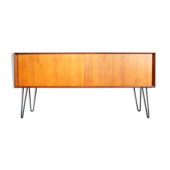 Enfilade G Teak Plan 1960 2 sliding doors
