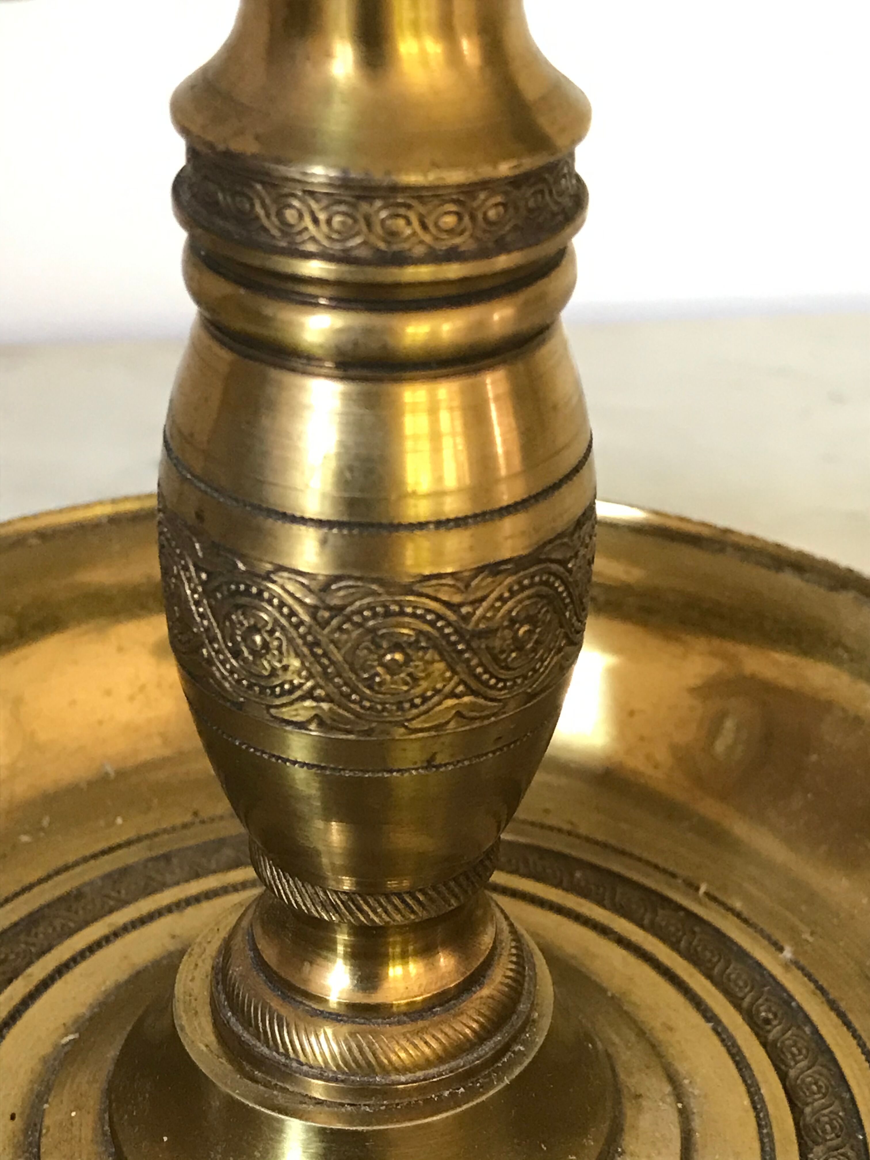 Bouillotte lamp circa 1900