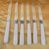 6 vintage knives bakelite handle