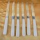 6 vintage knives bakelite handle