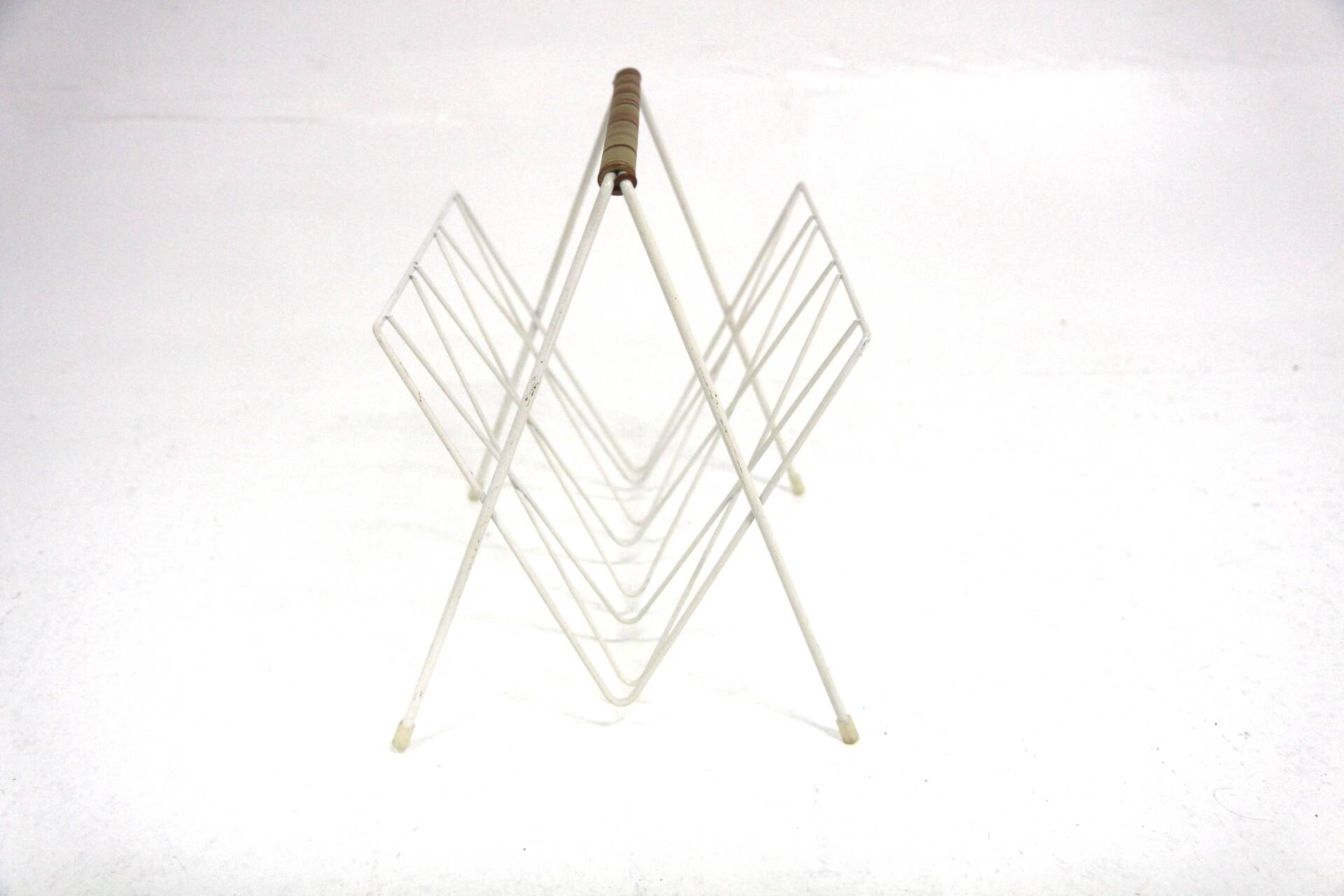 Metal magazine rack, Sweden, 1950