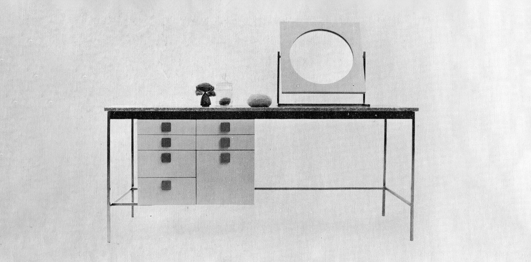 Desk designed by Alfred Hendrix for Belform 1960s.