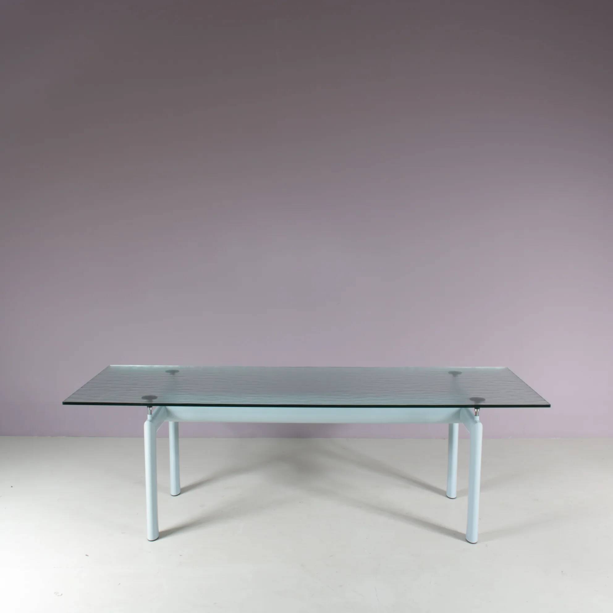 Le Corbusier “LC6” dining table for Cassina, Italy 1980