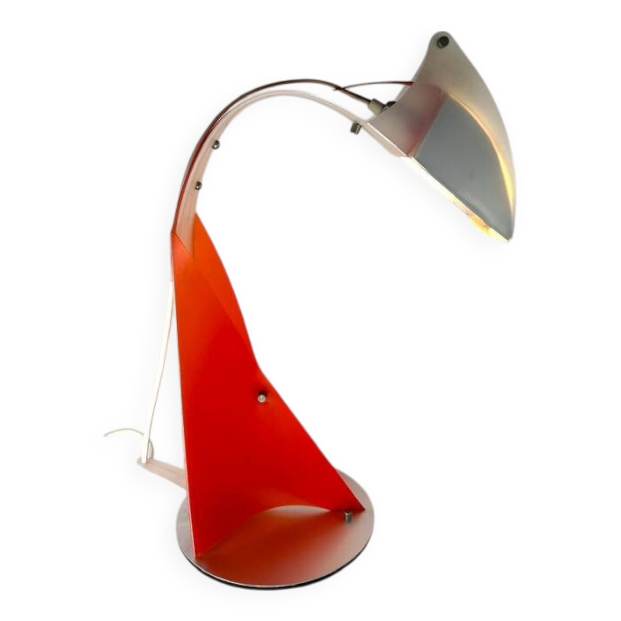 Slamp Parker Datti XL orange lamp Italy 2000