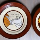 Henriot - pair of old plates
