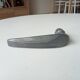 Art Deco door handle lever in solid aluminium