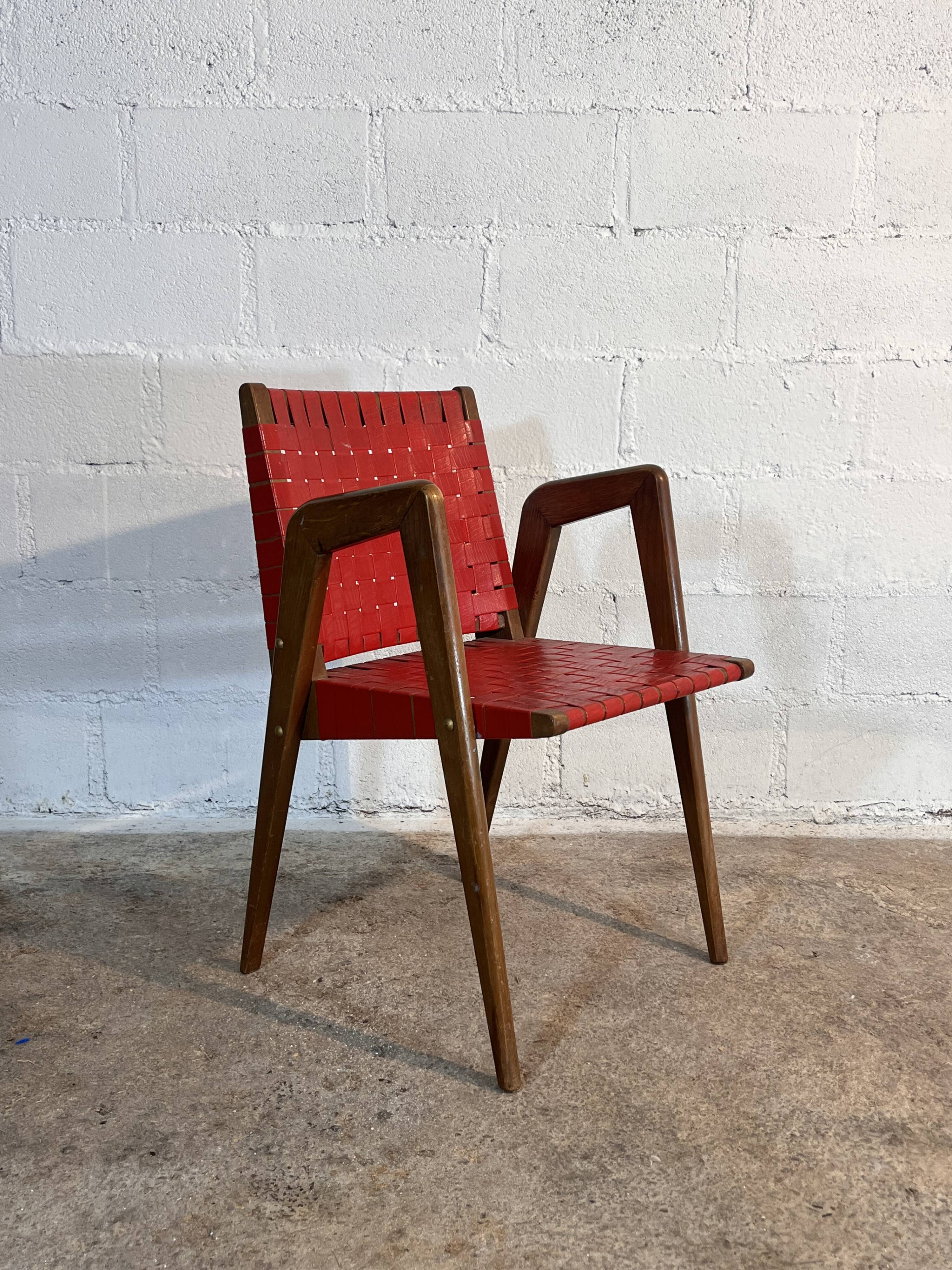 Compas Feet Armchair in the Style of Pierre Cruege, France, 1950s