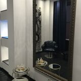Gilded wall mirror custom frame creation