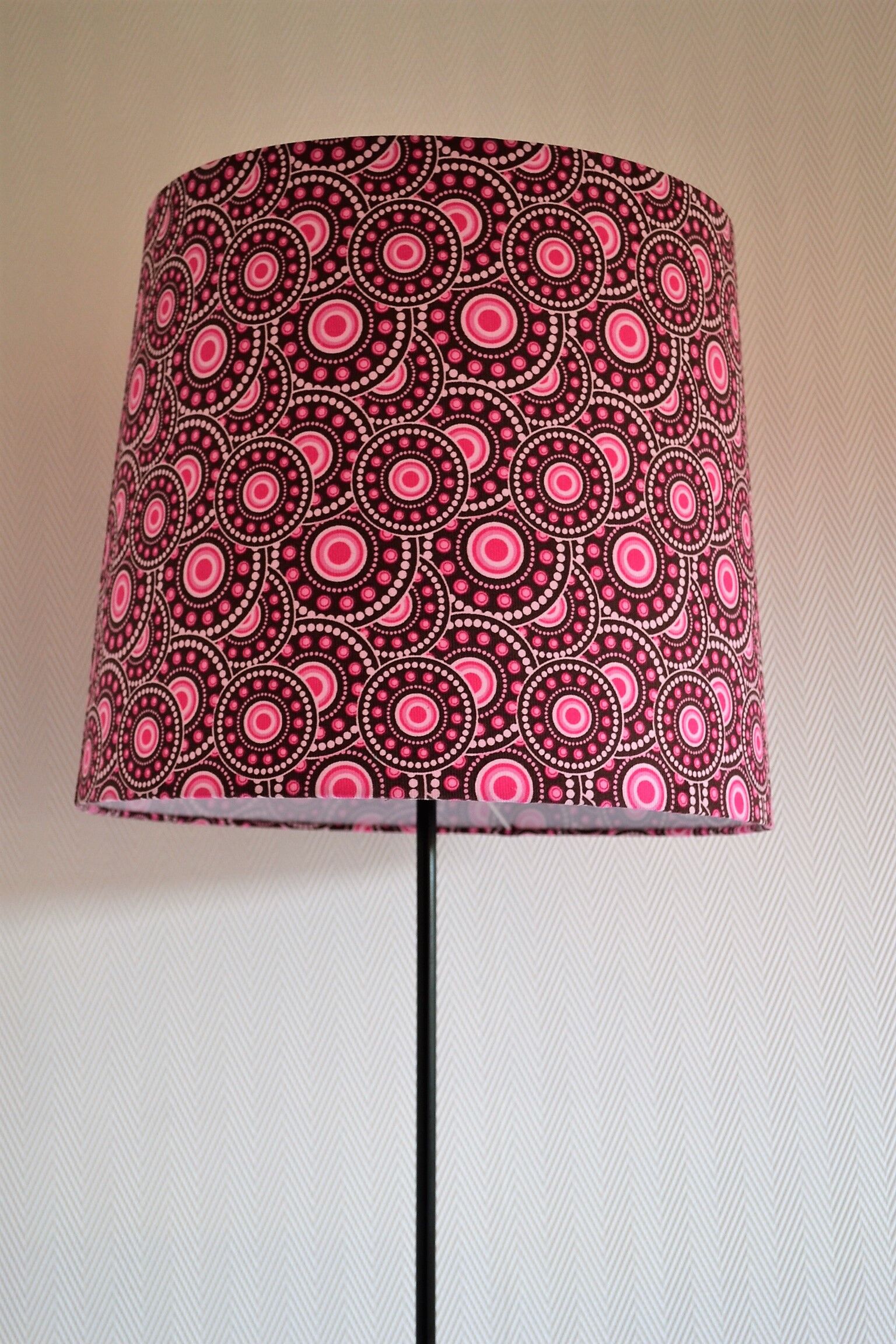 Vintage shelf reading floor lamp 1970