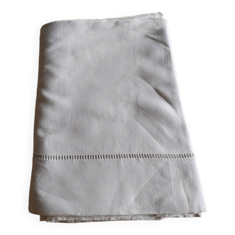 Old sheet Pure linen Fine & supple canvas - 235 x 320 cm - New condition