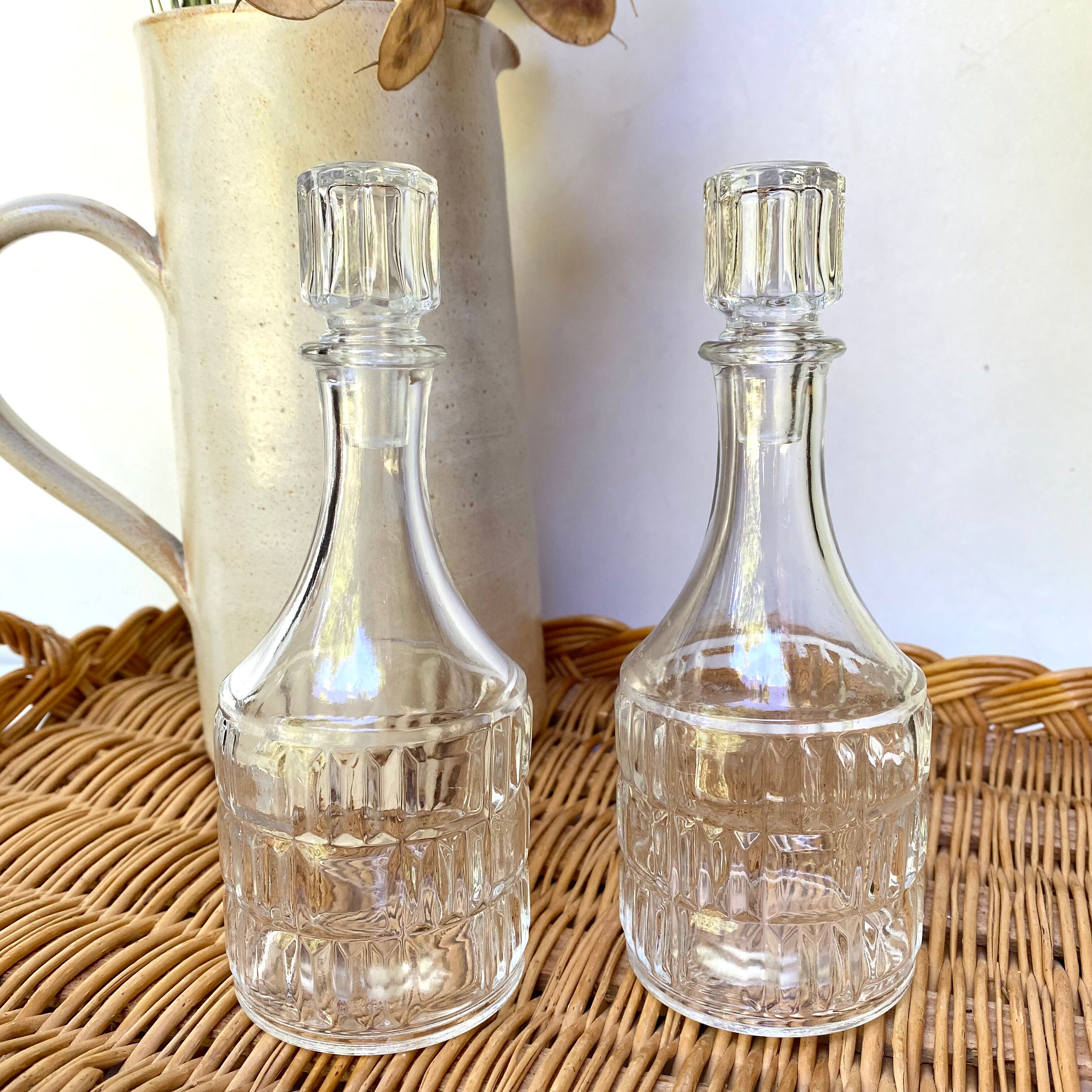 Vintage decanters