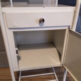 Industrial bedside table