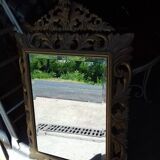 Giltwood mirror, Napoleon III period, 121x78 cm