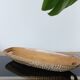 Vintage wooden plate by Aldo Tura for Macabo Italy