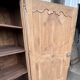 Antique Louis XV bonnetière, fruitwood, restored – 1 door, 3 shelves