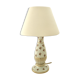 Pied de lampe porcelaine décors Rovina Epinal
