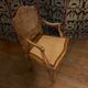 Regency canned armchair