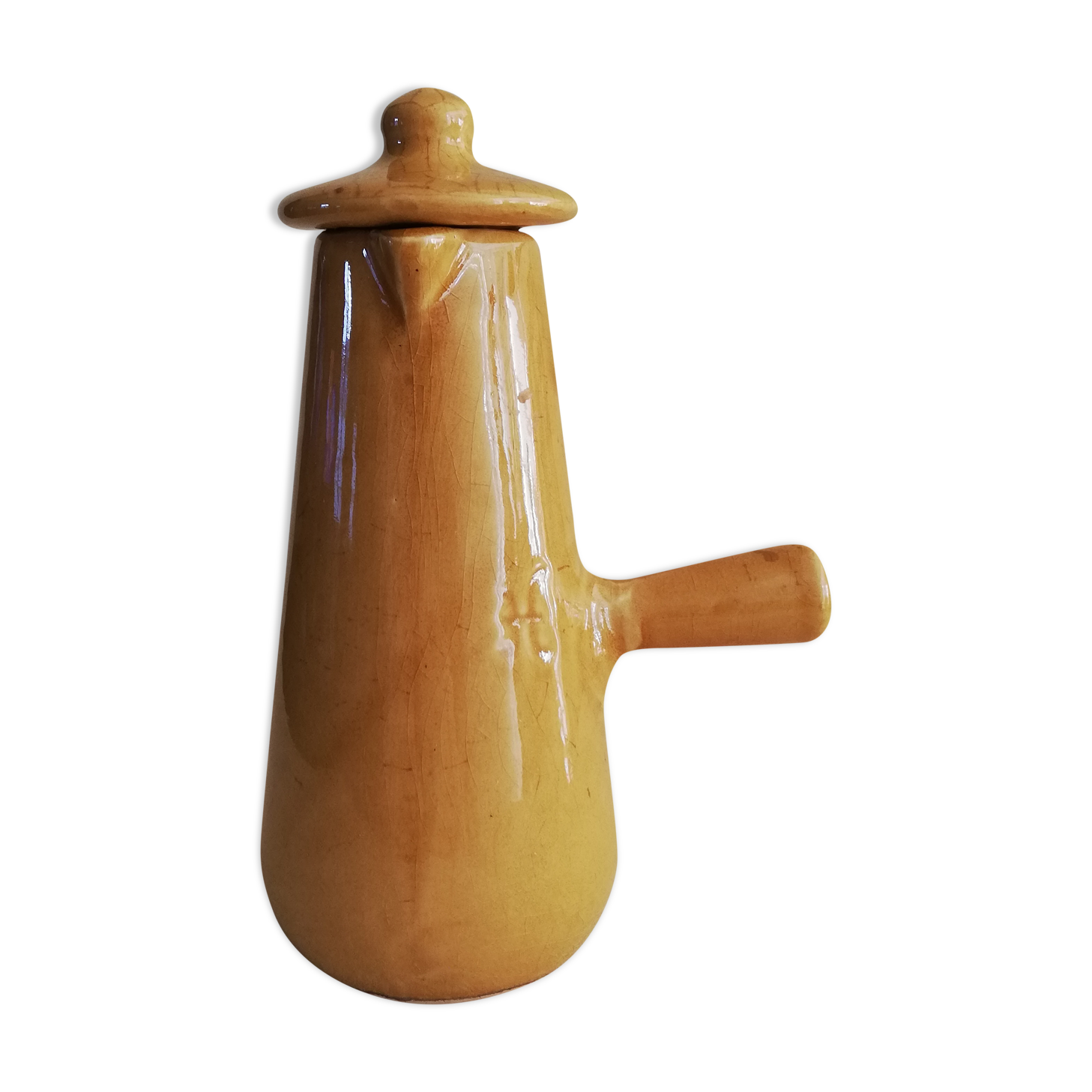 Glazed ceramic oiler