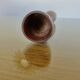 Scandinavian teak candle holder, 60s-70s, Denmark