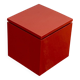 Cini & nils lamp – iconic opi milano design - model: cuboluce red