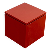 Cini & nils lamp – iconic opi milano design - model: cuboluce red