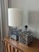 Pair of table lamps, romeo rega, italy, 1970s.