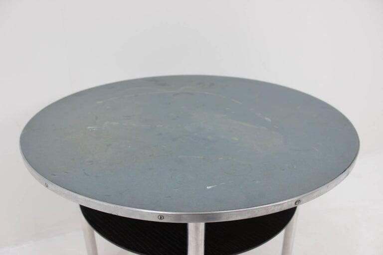 Table Bauhaus Chrome, Fonctionnalisme, années 1930