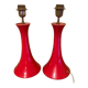 Red tam tam floor lamps