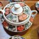 Cocema tea service fès morocco, imari decoration, 13 pieces – 1960s