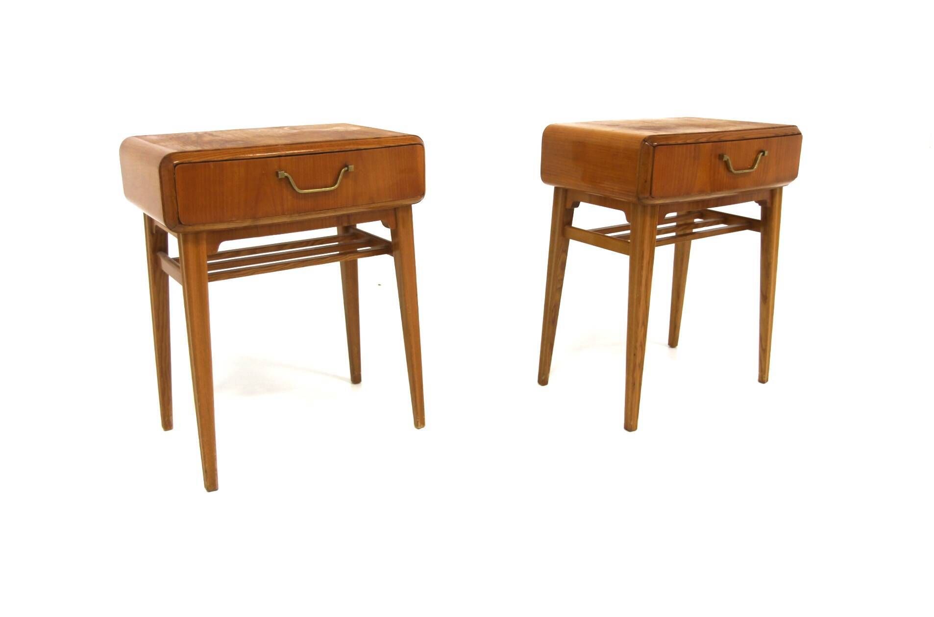 2 tables de chevet "Maj", Axel Larsson, Suède 1950