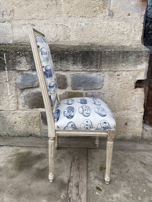 Chaise louis xvi déco