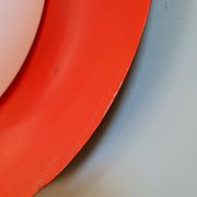 Paire d'appliques murales Space Age orange XXL, 1960