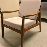 Danish MidCentury Teak Easy Chair by Ole Wanscher FD-109