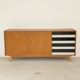 Black and white U 460 sideboard by Jiri Jiroutek for Interier Praha 1960