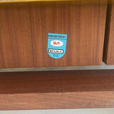 Table en teck vintage NF 2 rallonges