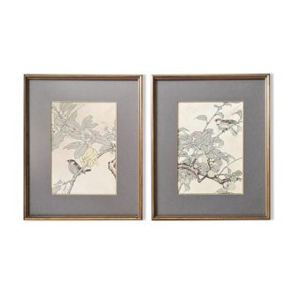 Pair of Japanese prints
