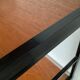 Vintage wood and plastic wall shelves