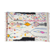 Colorful Berber carpet 266x150cm