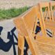 Set of 4 Vintage Folding Chairs