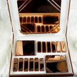 Set of knife holders, undersides and bottle bottoms - Stylclair, Art Deco - 30 years
