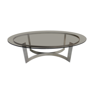 Egg-shaped coffee table 1970