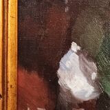 Peinture à l'huile de H. Bossut