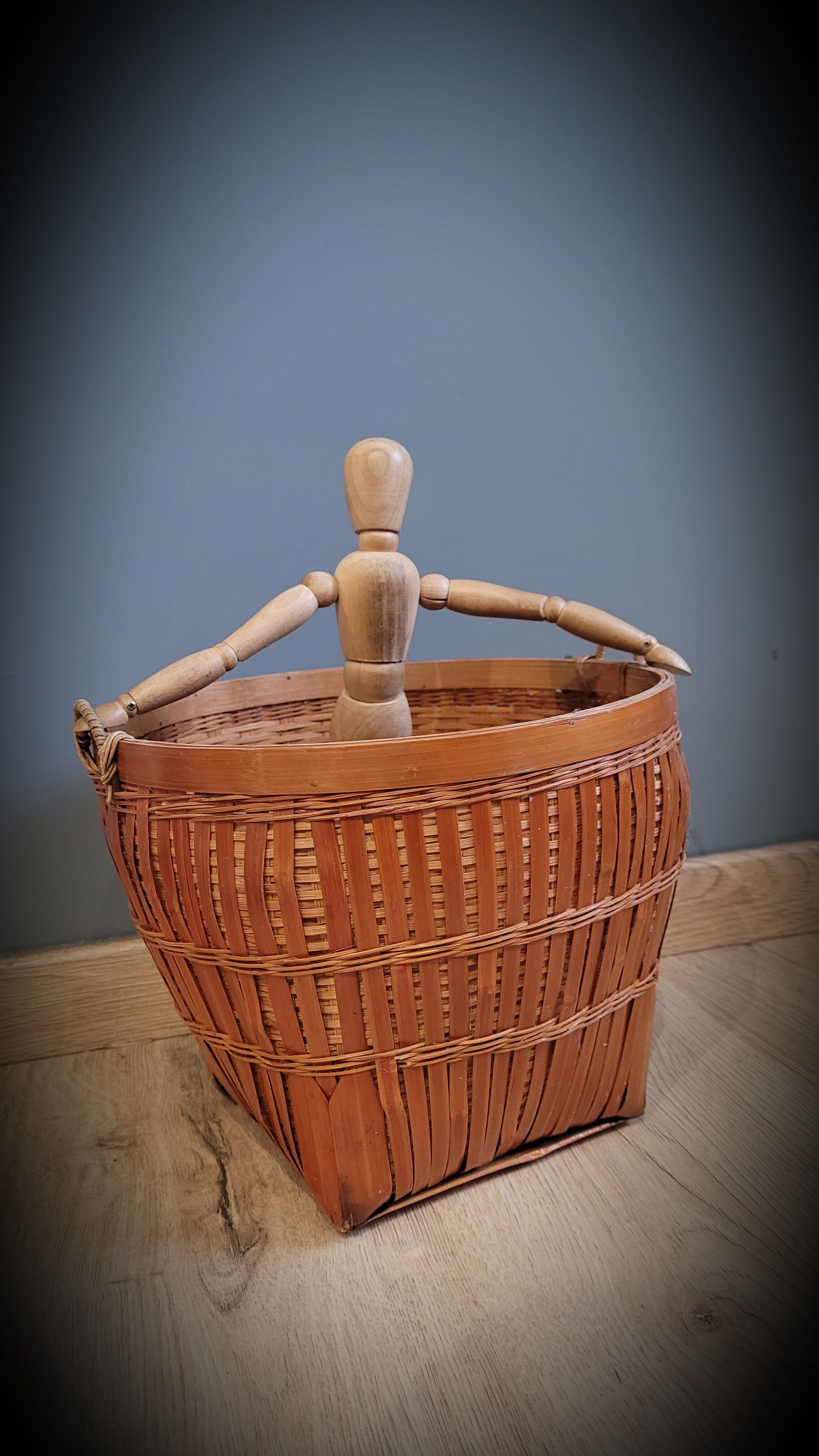 Rattan basket 1