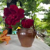 Antique stoneware pot