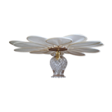 Baladeuse fleur à pétales et globe vintage