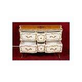 Louis XV style chest of drawers, 1950s, mid-20th century design