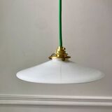 Suspension in smooth opaline green thread early twentieth century