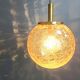 Globe pendant light by Glashutte Limburg, 1960s