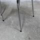 Pair of mustard-colored 70s welded Skai chairs