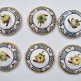 Service a cream Sarreguemines montmorency uc 6 pots 1 tray